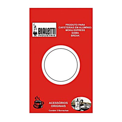 Borrachas Cafeteira 9 Xícaras Bialetti