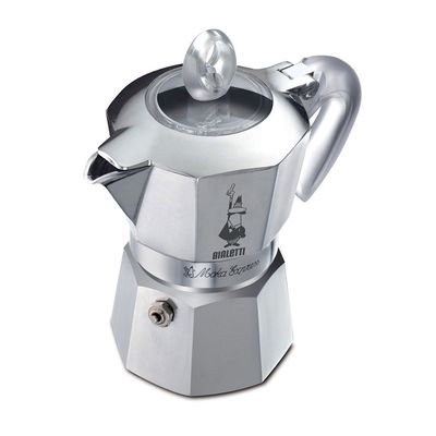 Cafeteira Alumínio Moka Glossy 3 Xícaras Bialetti