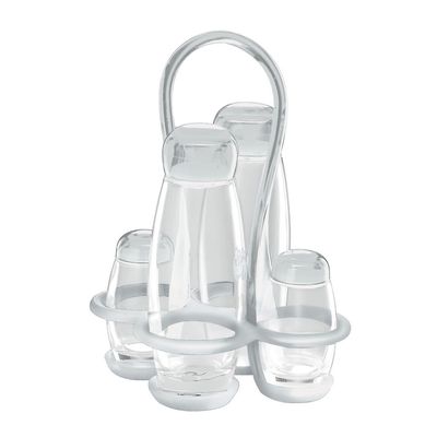 Galheteiro Bolli Transparente Guzzini