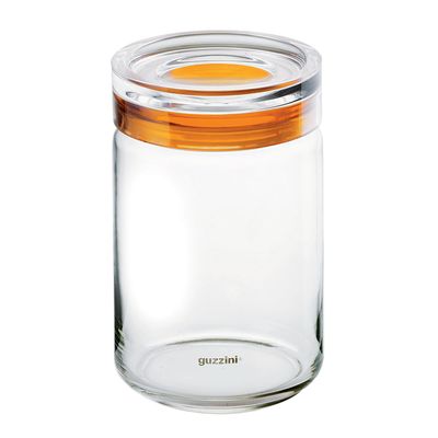 Pote Vidro Latina 1500 Cc Laranja Guzzini