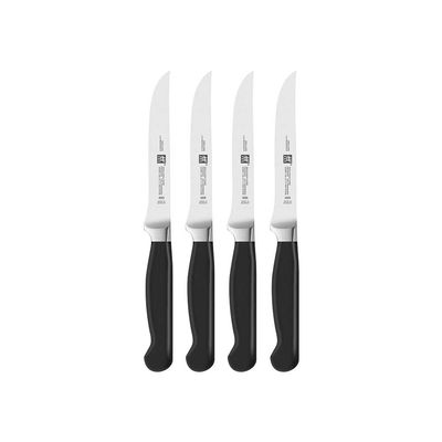 Conjunto de Facas para Grelhados Pure 4 1/2 Pol 4 Peças Zwilling J.A. Henckels