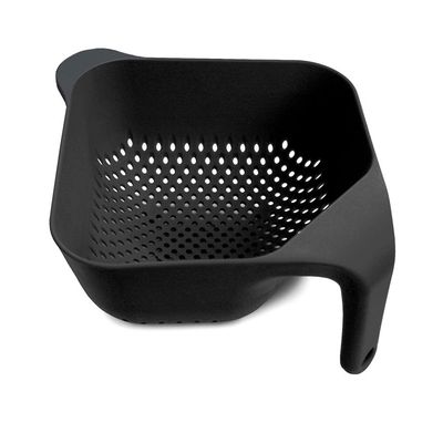 Escorredor Quadrado Square Colander Grande Preto Joseph Joseph