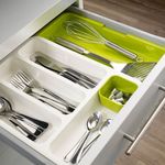 Organizador-Joseph-Joseph-para-Gaveta-de-Utensilios-Branco-Verde-c