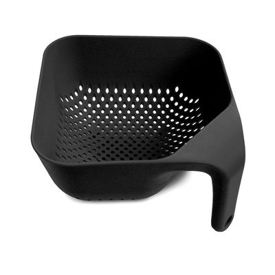 Escorredor Quadrado Square Colander Médio Preto Quadrado Square Colander Médio Branco Joseph Joseph