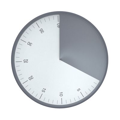 Timer Redondo de Cozinha Pie Cinza Joseph Joseph