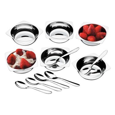 Conjunto para Sobremesa Quadra 12 Peças Brinox