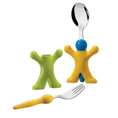Conjunto Talheres Infantis Crescer 2 Peças Brinox