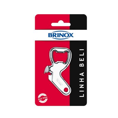 Abridor de Latas e Garrafas Beli 9 cm Brinox