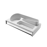 Organizador-Brinox-para-Pia-Multiuso-Branco