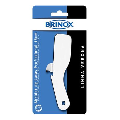 Abridor de Latas Profissional Inox 15 cm Brinox