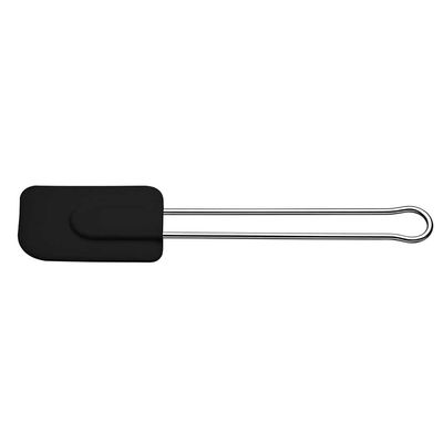 Espátula Silicone com Cabo Inox Preto Brinox