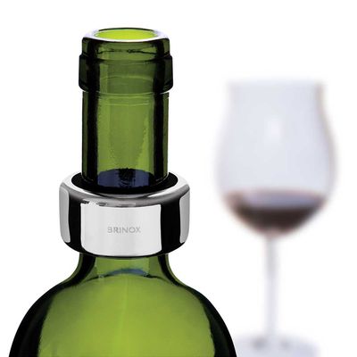 Anel para Garrafa de Vinho Aço Inox Brinox