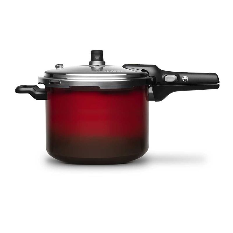 Panela-de-Pressao-Brinox-Pressure-45-L-Vermelha