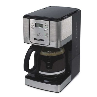 Cafeteira Programável Flavor 1,5 Litro Jarra de Vidro 127v Preto Oster