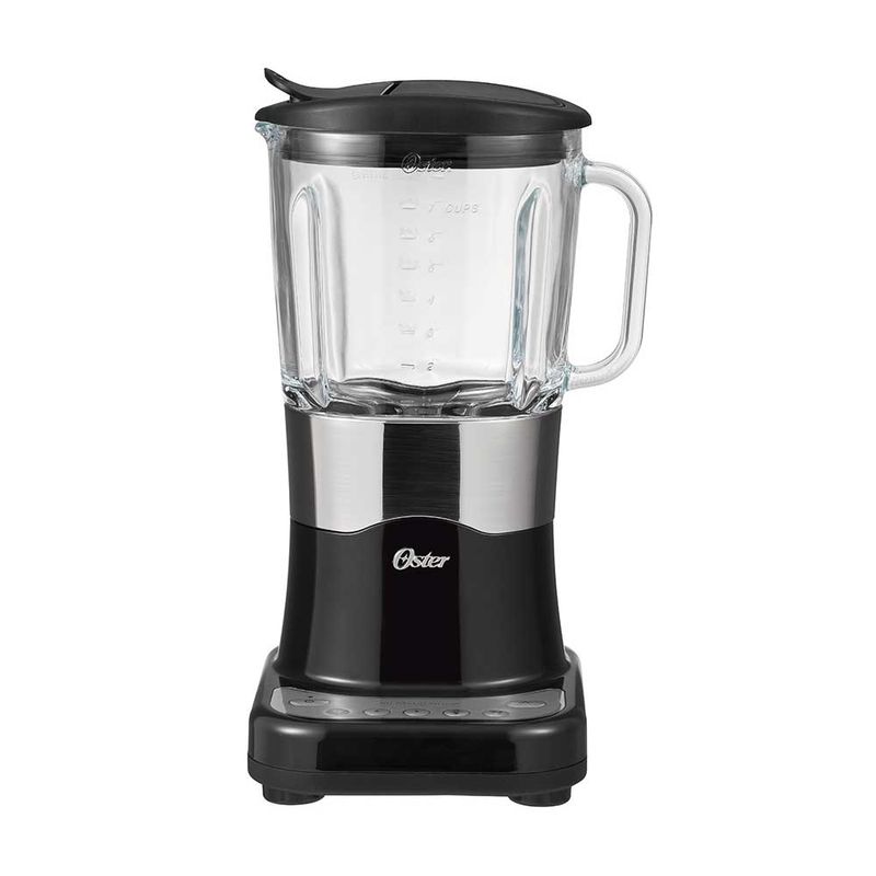 Liquidificador-Oster-com-Jarra-de-Vidro-Preto-127V