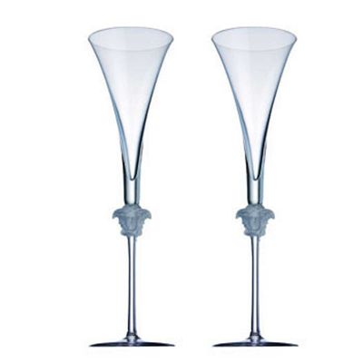 Taça Champanhe Medusa Lumiere 2 Peças Versace