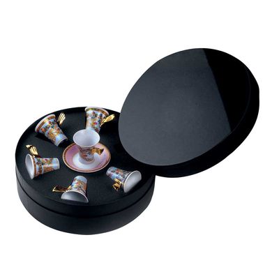 Xícara Pires Jogo 6 Café Expresso Le Jardin Versace