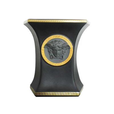 Vaso Gorgona 18 cm Black Versace