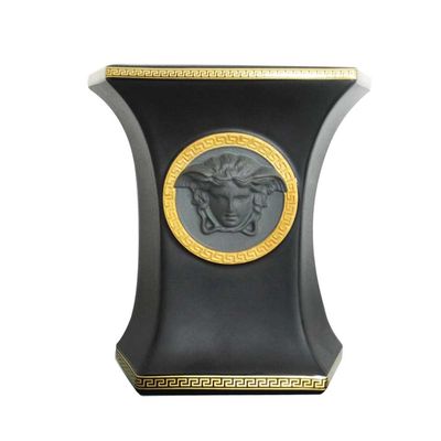 Vaso Gorgona 23 cm Black Versace