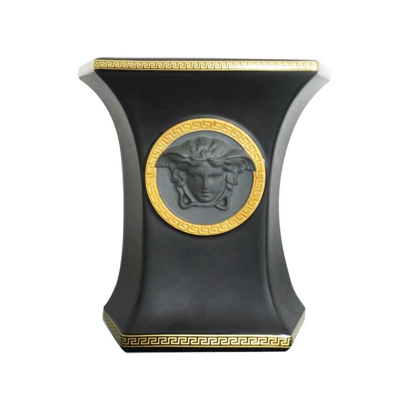 Rosenthal Versace placa de porcelana Medusa Rosso, 30 cm