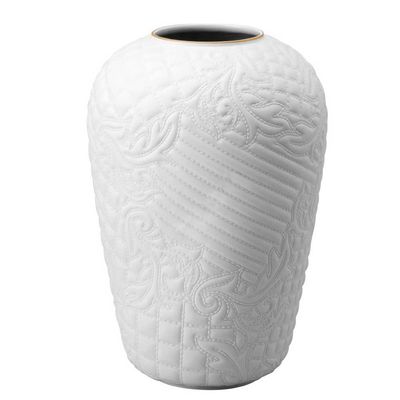 Vaso Vanitas 24 cm Branco Versace