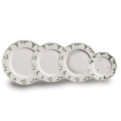 Aparelho de Jantar Monbijou Petite Violette 24 Peças Rosenthal