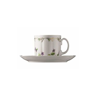 Conjunto de Xícara com Pires Café Monbijou Petite 6 Peças Rosenthal