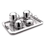 Conjunto-de-Cha-e-Cafe-Forma-6-Pecas-Lyr--01-Bandeja-28X42-02-Bules-sem-Bico-550-ml-01-Acucareiro-250-gr-01-Colher-e-01-Manteigueira