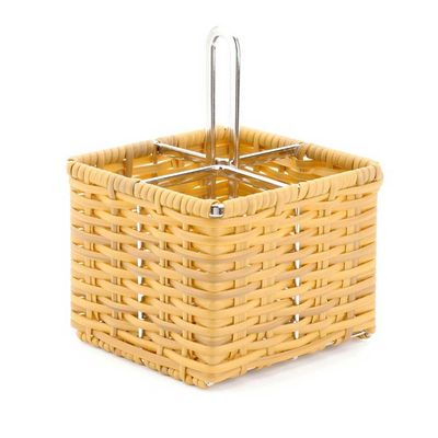 Porta Talheres Tramas 15X15X21 cm Natural Forma