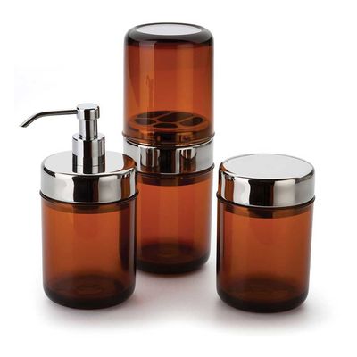 Acessórios Banheiro Acquaset Ambar 3 Peças Forma