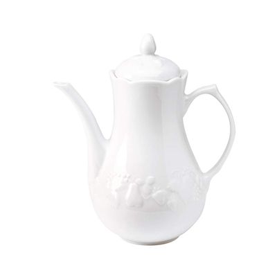 Bule Café Blanc de Blanc Califórnia Porcelaine de Limoges Philippe Deshoulieres