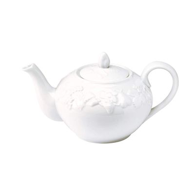 Bule Chá Blanc de Blanc Califórnia Porcelaine de Limoges Philippe Deshoulieres