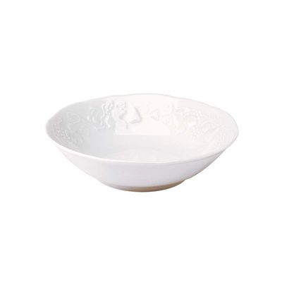 Cumbuca Blanc de Blanc Califórnia 6 Peças Porcelaine de Limoges Philippe Deshoulieres