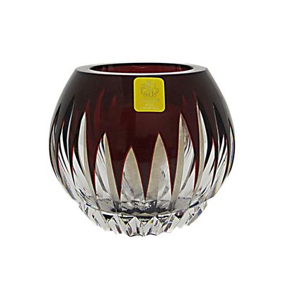 Castiçal com Vela Lap 020 Vermelho Strauss