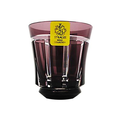 Copo Licor Lapidação Overlay Ametista 95 ml Strauss