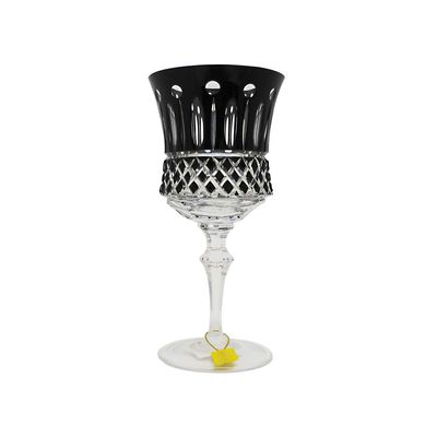 Taça Licor Lapidação Overlay 80 ml Preta Strauss