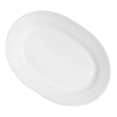 Travessa Rasa Oval Grande Milão Branco v2 Scalla