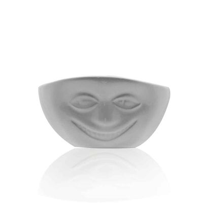 Bowl Smiley Risonho Branco Scalla