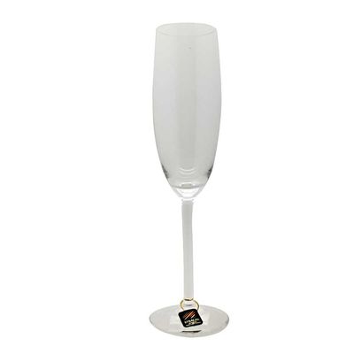 Taça Champagne Cristal Verona 220 ml 6 Peças Strauss