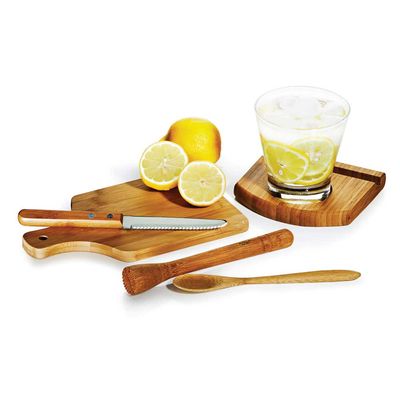 Kit Caipirinha Bambu Ibiza 6 Peças Welf