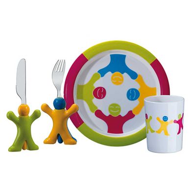 Conjunto Infantil 4 Peças Crescer Brinox