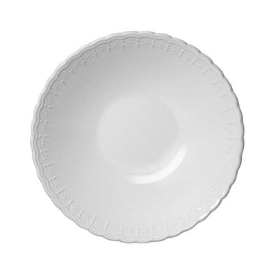 Tigela Redonda Média Nobre Branco Scalla
