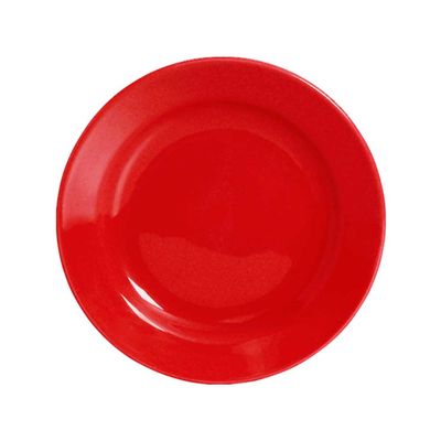 Pratos Sobremesa Standard Vermelho 6 Peças Scalla