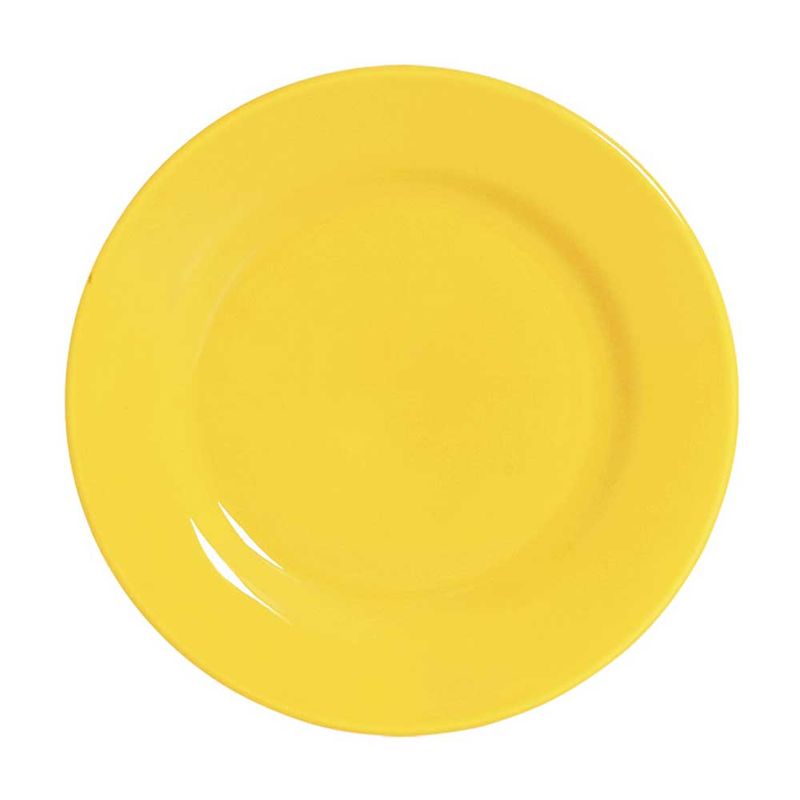 CONUNTO.-PRATOS-RASO-MEDIO-STANDARD-AMARELO-6PCS-SCALLA