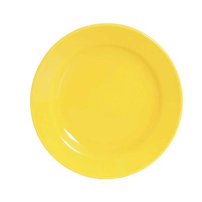 Prato Sobremesa Standard Amarelo 6 Peças Scalla