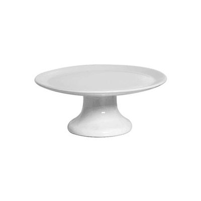 Mini Porta Doce com Pé Milão Branco Scalla