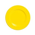 CONJ.-PRATOS-SOBREMESA-BOLINHA-AMARELO-REAL-6PCS-SCALLA--SCALLA