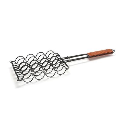 Porta Espigas para Grill Churrasqueira Antiaderente para 4 Espigas Fox Run Brands Outset