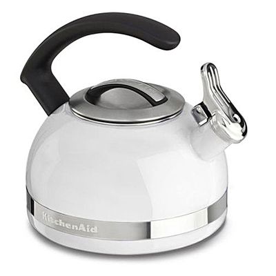 Chaleira Aço Inox com Apito 1,9 Litros White KitchenAid