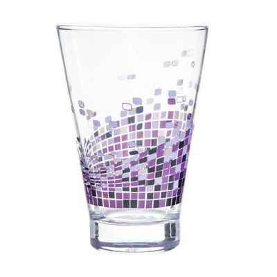 Copos Altos Natural Wave 435 ml 6 Peças Purple Lilás Ocean